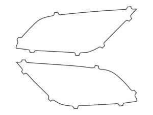 2022-2023 Hyundai Kona, All, Lower Tail Light Cover Film