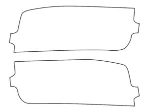 2020-2022 Hyundai Palisade, All, Rear Marker Cover Film