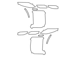 2023-2025 Hyundai Palisade, All, Headlight Cover Film