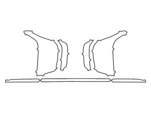 2023-2025 Hyundai Palisade, All, Tail Light Cover Film