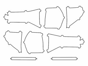 2022-2025 Hyundai Santa Cruz, All, Tail Light Cover Film