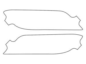 2019-2020 Hyundai Santa Fe, All, Fog Light Cover Film