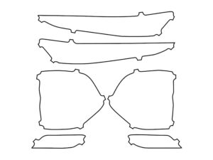 2019-2020 Hyundai Santa Fe, All, Headlight Cover Film