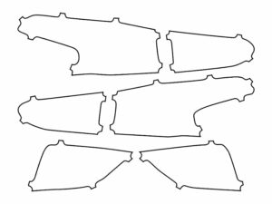 2019-2020 Hyundai Santa Fe, All, Tail Light Cover Film