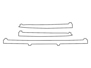 2021-2025 Hyundai Santa Fe, All, Rear Marker Cover Film