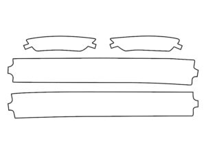 2024-2025 Hyundai Santa Fe, All, Rear Marker Cover Film