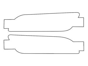 2020-2023 Hyundai Sonata, Limited, SEL, Side Marker Cover Film