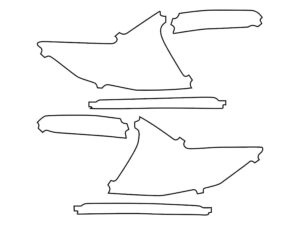 2020-2023 Hyundai Sonata, SE, Tail Light Cover Film