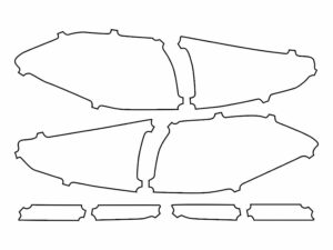 2019-2021 Hyundai Tucson, All, Tail Light Cover Film