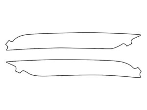 2022-2025 Hyundai Tucson, All, Rear Marker Cover Film