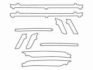 2022-2025 Hyundai Tucson, All, Tail Light Cover Film