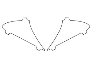 2019-2022 Hyundai Veloster, All, Reflector Delete Cover Film