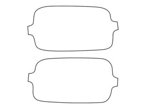 2020-2025 Hyundai Venue, All, Rear Marker Cover Film