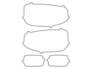 2020-2025 Hyundai Venue, All, Tail Light Cover Film