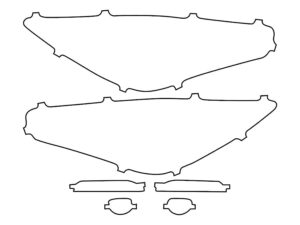 2018-2025 Infiniti Q50, All, Headlight Cover Film