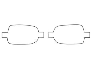 2017-2020 Infiniti Q60, All, Fog Light Cover Film