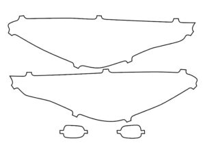 2017-2020 Infiniti Q60, All, Headlight Cover Film