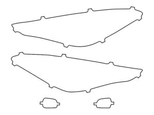 2021-2025 Infiniti Q60, All, Headlight Cover Film