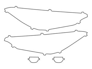 2019-2025 Infiniti QX50, All, Headlight Cover Film