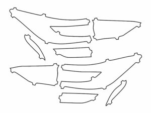 2019-2025 Infiniti QX50, All, Tail Light Cover Film