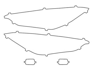 2022-2025 Infiniti QX55, All, Headlight Cover Film