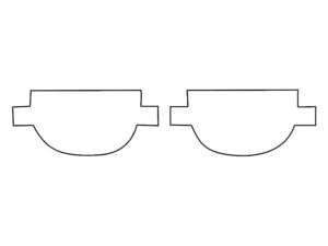 2016-2020 Infiniti QX60, All, Fog Light Cover Film