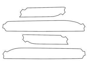 2018-2024 Infiniti QX80, All, Rear Marker Cover Film