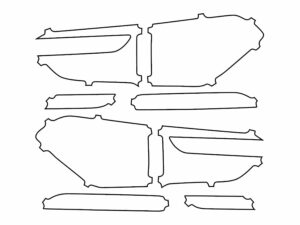 2018-2024 Infiniti QX80, All, Tail Light Cover Film