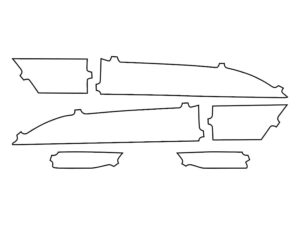 2018-2020 Jaguar E-Pace, All, Tail Light Cover Film
