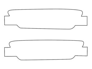 2021-2025 Jaguar E-Pace, All, Reverse Light Cover Film