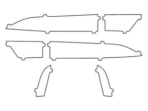 2021-2025 Jaguar E-Pace, All, Tail Light Cover Film