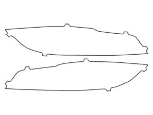 2017-2020 Jaguar F-Pace, All, Headlight Cover Film