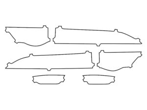 2017-2020 Jaguar F-Pace, All, Tail Light Cover Film Type S