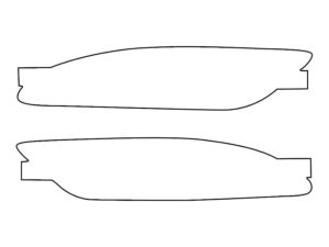 2021-2025 Jaguar F-Pace, All, Rear Marker Cover Film