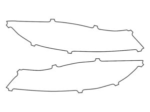 2021-2025 Jaguar F-Pace, All, Headlight Cover Film