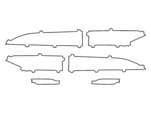 2021-2025 Jaguar F-Pace, All, Tail Light Cover Film
