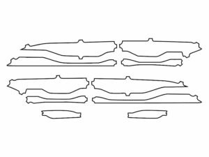 2021-2025 Jaguar F-Pace, All, Tail Light Cover Film Kit