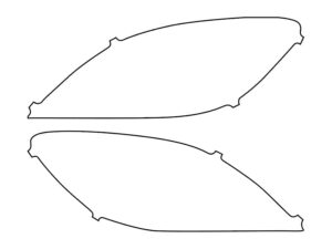 2014-2020 Jaguar F-TYPE, All, Headlight Cover Film