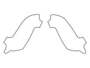 2021-2025 Jaguar F-TYPE, All, Rear Marker Cover Film