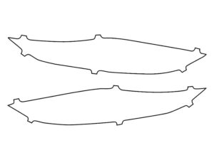 2020 Jaguar XE, All, Headlight Cover Film