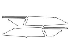 2016-2020 Jaguar XF, All, Tail Light Cover Film