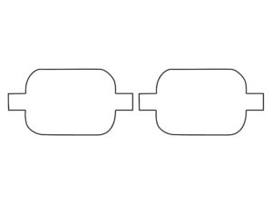 2019-2023 Jeep Cherokee, All, Fog Light Cover Film