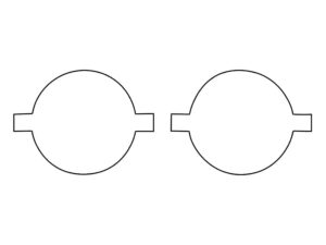 2022-2025 Jeep Compass, Trailhawk, Fog Light Cover Film