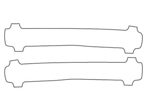 2021-2025 Jeep Grand Cherokee, L, Fog Light Cover Film