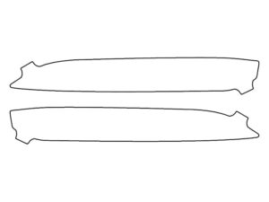 2021-2025 Jeep Grand Cherokee, L, Rear Marker Cover Film