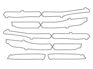 2021-2025 Jeep Grand Cherokee, L, Tail Light Cover Film
