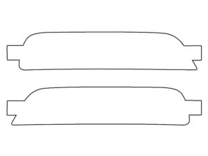 2021-2025 Jeep Grand Cherokee, L Overland, Side Marker Cover Film