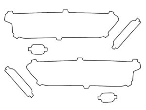 2021-2025 Jeep Grand Cherokee, L Overland, Headlight Cover Film