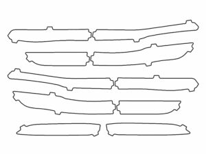 2021-2025 Jeep Grand Cherokee, L Overland, Tail Light Cover Film