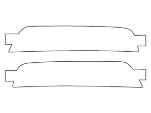 2022-2025 Jeep Grand Cherokee, Laredo, Altitude, Limited, Summit, Side Marker Cover Film